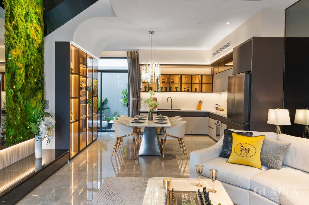 Bán biệt thự liền kề Gladia Khang Điền, sổ hồng sẵn, diện tích 6x19m, giá chỉ 25 tỷ